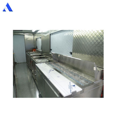 Κουζίνα εμπορικής χρήσης 20ft Mobile Shipping Container με σύγχρονο σχεδιασμό και προσαρμογή Corten-A