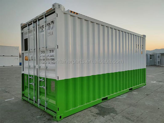 20ft κλειστό κουτί διπλής πόρτας Corten Steel CCU μονάδες για γεωτρήσεις πετρελαίου DNV 2.7-1 Standard Offshore Container Cargo Carrying
