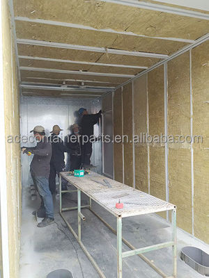 Εξωτερικές διαστάσεις 6058 x 2438 x 2591/2896mm ISO Standard 20ft Container για σύστημα αποθήκευσης μπαταριών ηλιακής ενέργειας
