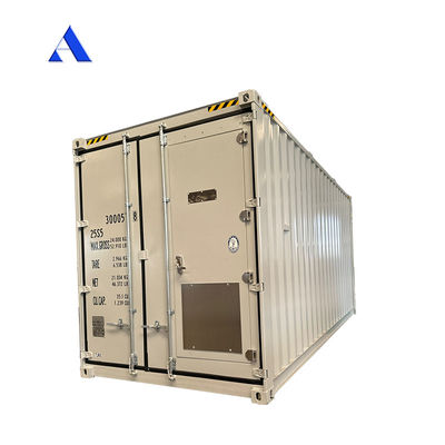 Εξωτερικές διαστάσεις 6058 x 2438 x 2591/2896mm ISO Standard 20ft Container για σύστημα αποθήκευσης μπαταριών ηλιακής ενέργειας