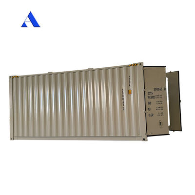 Εξωτερικές διαστάσεις 6058 x 2438 x 2591/2896mm ISO Standard 20ft Container για σύστημα αποθήκευσης μπαταριών ηλιακής ενέργειας