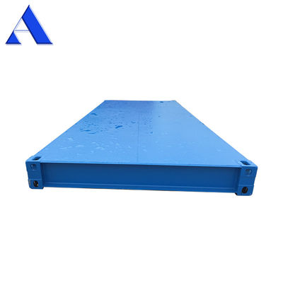 20ft Heavy-Duty Steel Floor Shipping Container 6058 x 2438 x 323.8mm Εσωτερικές διαστάσεις 20 πόδια ξηρό πλατφόρμα εμπορευματοκιβωτίου