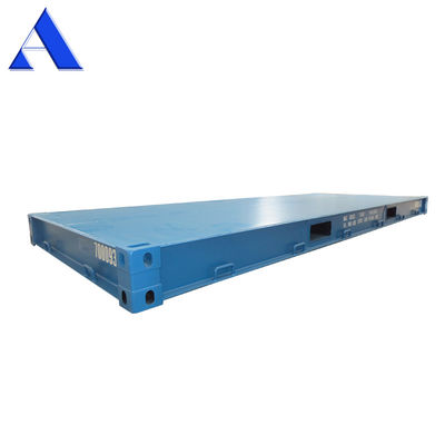 20ft Heavy-Duty Steel Floor Shipping Container 6058 x 2438 x 323.8mm Εσωτερικές διαστάσεις 20 πόδια ξηρό πλατφόρμα εμπορευματοκιβωτίου