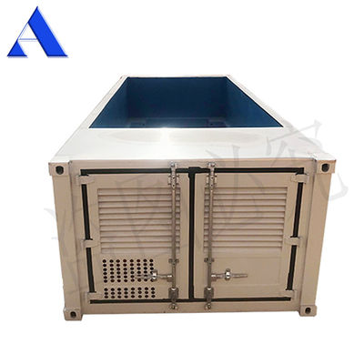 Εξωτερική πισίνα 20ft 30ft 40ft Shipping Container με διήθηση και προσαρμοσμένο χρώμα