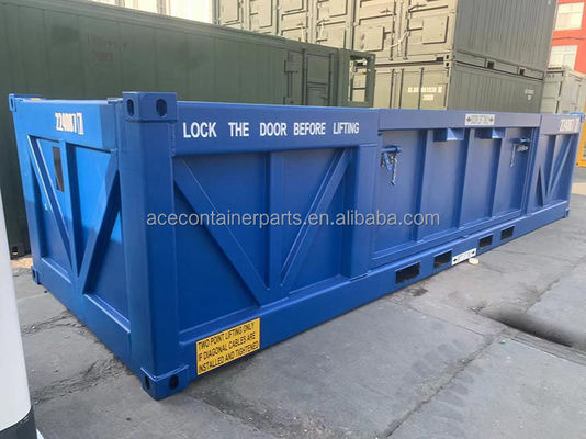 DNV 2.7-1 / ISO 10855 Πρότυπο 6.6m Offshore Cargo Basket με 4 πόδια κατασκευασμένο από χάλυβα Corten και πιστοποιημένο από BV