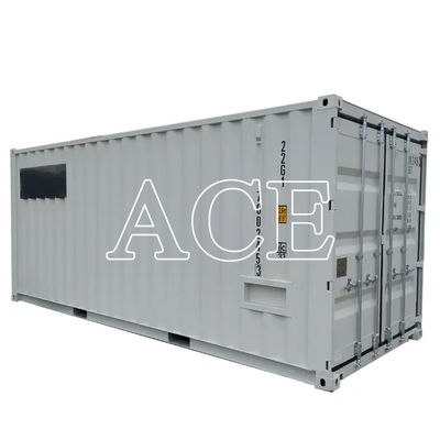 Μέγιστο ακαθάριστο βάρος 4600KGS Προσυσκευασμένο χαλυβουργείο από χάλυβα ράφι και ράφι κρεμαστήρα 20ft τροποποιημένο εργοστάσιο εμπορευματοκιβωτίων