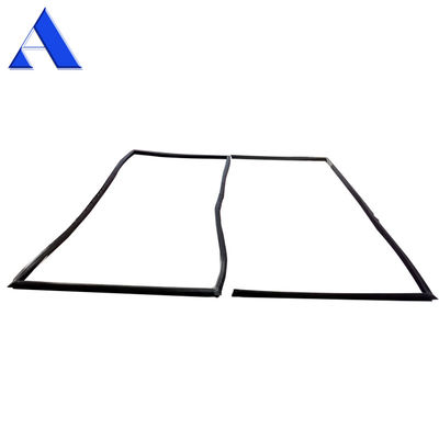EPDM καουτσούκ ISO Σφραγίδα σφραγίδας πόρτας εμπορευματοκιβωτίου για τυποποιημένο σύνολο 1141 x 2251 / 2556mm Μαύρο ανθεκτικό σε χημικά