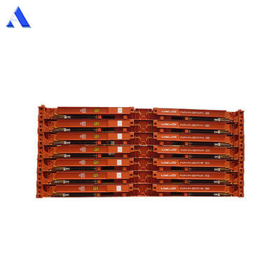 20ft 20ft 20 Flat Rack Flatrack Container Ocean Shipping Containers Tare Βάρος 2750KGS Υποστρώμα 28mm Πλάιγουντ Υποστρώμα