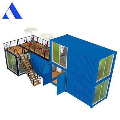 Προσαρμοσμένο Luxury Prefab Container House Ευέλικτο σχέδιο με παράθυρο αλουμινίου και 20ft Shipping Container