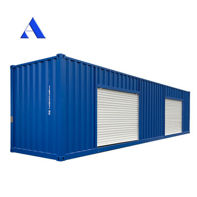 Κεραυνό αποθήκευσης 20ft 40ft Self Shipping Container στο Shandong Hebei με πάτωμα από πλακέ ή χάλυβα