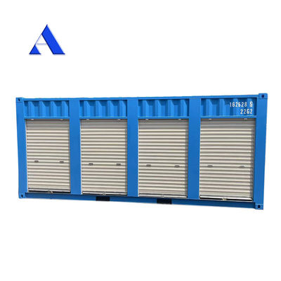 Κεραυνό αποθήκευσης 20ft 40ft Self Shipping Container στο Shandong Hebei με πάτωμα από πλακέ ή χάλυβα