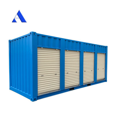 Κεραυνό αποθήκευσης 20ft 40ft Self Shipping Container στο Shandong Hebei με πάτωμα από πλακέ ή χάλυβα