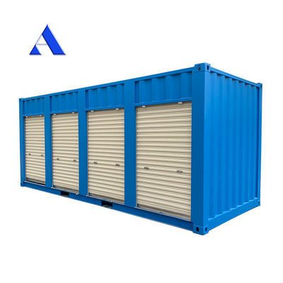 Κεραυνό αποθήκευσης 20ft 40ft Self Shipping Container στο Shandong Hebei με πάτωμα από πλακέ ή χάλυβα