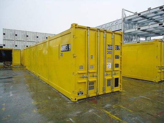 40ft Offshore Container DNV 2.7-1 Standard 40 Feet Dry Container για την KSA ΗΑΕ Corten Steel Προσαρμοσμένο λογότυπο και 4 πόδια Sling