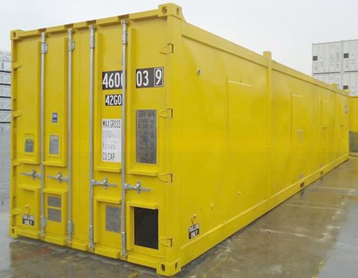 40ft Offshore Container DNV 2.7-1 Standard 40 Feet Dry Container για την KSA ΗΑΕ Corten Steel Προσαρμοσμένο λογότυπο και 4 πόδια Sling
