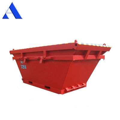 3789mm μήκος 6.5 CBM DNV Standard Steel Offshore Waste Skip Onshore Σκουπιευτήρα σκουπιδιών Μεταφορά για την απόρριψη αποβλήτων