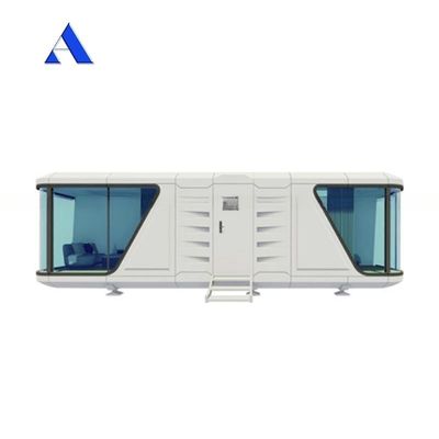 2024 Prefab Luxury Modular Modern Apple Cabin Space Capsule Container House Maison Capsule Spatiale για το Mgo Board και το δάπεδο PVC