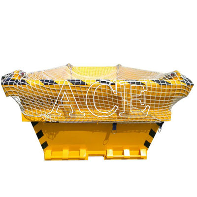 13' CortenA Steel Offshore Drilling Waste Skip Container για DNV2.7-1 Συμμόρφωση με την περιβαλλοντικά φιλική διάθεση