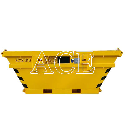 13' CortenA Steel Offshore Drilling Waste Skip Container για DNV2.7-1 Συμμόρφωση με την περιβαλλοντικά φιλική διάθεση