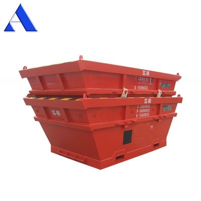 13' CortenA Steel Offshore Drilling Waste Skip Container για DNV2.7-1 Συμμόρφωση με την περιβαλλοντικά φιλική διάθεση