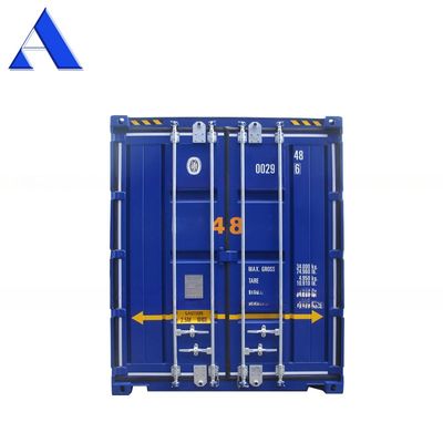 48ft High Cube Dry Cargo Shipping Containers Μέγιστο ακαθάριστο βάρος 30480KGS Επιτρεπόμενο βάρος στοίβωσης 192000KGS Corten Steel