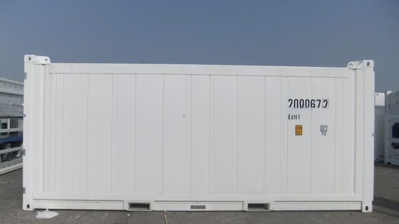 27 CBM Δυνατότητα Θερμοκράτορας Μονάδα ψύξης 20ft Offshore ψυγείο εμπορευματοκιβώτιο με DNV 2.7-1 Πρότυπο και μεταφορέα