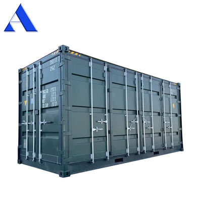 20ft High Cube Side Door Opening Shipping Container με εξατομικευμένο λογότυπο και EPDM Πυροσβεστικό