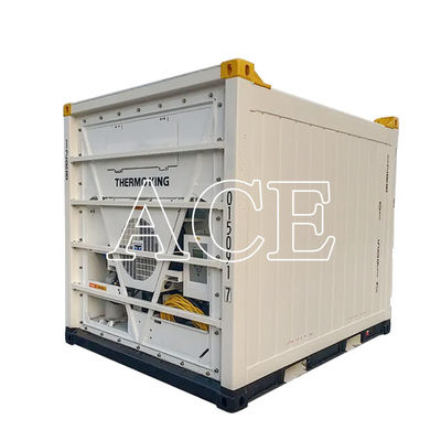 10ft Offshore ψυγείο κοντέινερ CSC/BV Πιστοποιητικά από χάλυβα και αλουμίνιο με αλουμίνιο T-Bar πάτωμα