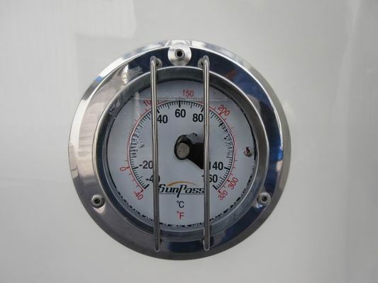 20' μήκος διπλή κλίμακα -40C έως 160C θερμόμετρος για ISO δοχείο δεξαμενής ανταλλακτικά από ανθεκτικό πλαστικό και υλικό