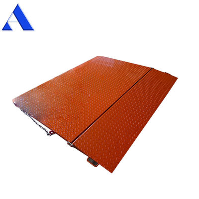Μέγεθος τραπεζιού 2000x2200mm Ζυγισμένο και ανοξείδωτο χάλυβα Κινητή ράμπα αποβάθρας φόρτωσης για ανελκυστήρα