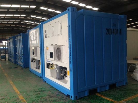 Μίνι εμπορευματοκιβώτιο 8 ποδιών DNV 2.7-1 Πρότυπο για αποθήκευση νωπών και κατεψυγμένων υπεράκτιων ιχθύων HGSS Περιλαμβάνεται εσωτερικό υλικό