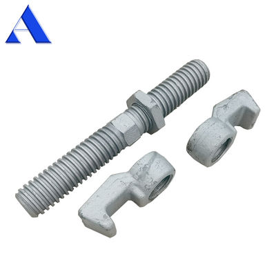 Σφυρηλατημένο χάλυβα 260mm 380mm Lashing Twist Lock Double Clamp ISO Shipping Container Bridge Fitting Container Lashing Equipment