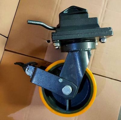 3 τόνους βαρύ φορτίο Caster ISO Θάλασσας Εφοδιαστικό Κωντέινερ Καστά τροχούς περιστρέφονται μέσα στα καταστήματα οικοδομικών υλικών και πλάκες Casters