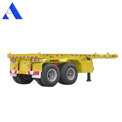 12R22.5 Linglong Tire 2 Axle 40ft 20ft Shipping Chassis με Gooseneck Skeleton Truck Frame Semi-Trailer Container (Σκελετό φορτηγού)
