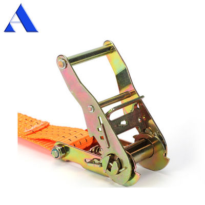 3-10m μήκος Double J Hook Polyester ανασυρόμενο κλειδί για αντικατάσταση / επισκευή σκοπός Tie Down Strap