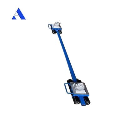 16 τόνων 32 τόνων Steel Roll Trolley Shipping Container Moving Dolly με δομή τριών τροχών και προσαρμόσιμη υποστήριξη OEM
