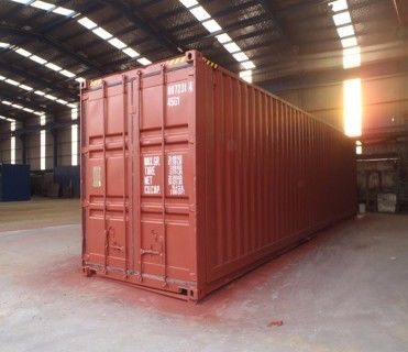40 πόδια Πτέρυγα Flying Open Side Door Shipping Container με ηλεκτρικό υδραυλικό κύλινδρο CSC πλάκα και 76,4 CBM χωρητικότητα