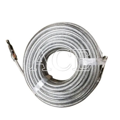 10ft 20ft 40ft ανοιχτό καλώδιο TIR καλώδιο 21m PVC επικαλυμμένο με χάλυβα σύρμα και απλό στυλ