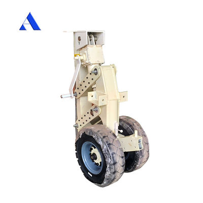 15 τόνων 30 τόνων 4 τεμάχια Καουτσούκ Super Shipping Container Lifting Caster με Twistlock Υπηρεσιακό κτίριο Προγράμματα αναβάθμισης σε γκρι