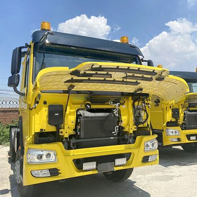 450HP 600L δεξαμενή καυσίμου αριστερό Euro 2 ημιπροσελήντη 6X4 βαρέος φορτηγό τρακτέρ κεφάλι ντίζελ καυσίμου αυτόματο χειροκίνητο κιβώτιο μετάδοσης