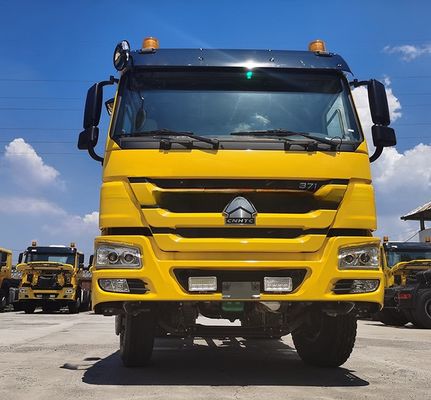 450HP 600L δεξαμενή καυσίμου αριστερό Euro 2 ημιπροσελήντη 6X4 βαρέος φορτηγό τρακτέρ κεφάλι ντίζελ καυσίμου αυτόματο χειροκίνητο κιβώτιο μετάδοσης