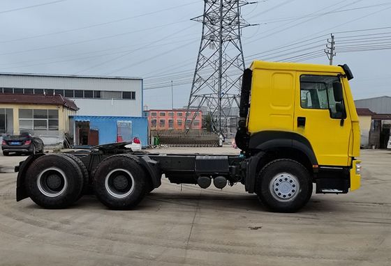 450HP 600L δεξαμενή καυσίμου αριστερό Euro 2 ημιπροσελήντη 6X4 βαρέος φορτηγό τρακτέρ κεφάλι ντίζελ καυσίμου αυτόματο χειροκίνητο κιβώτιο μετάδοσης