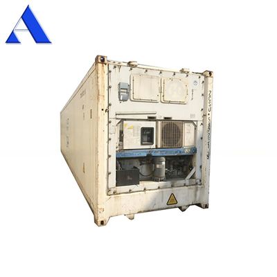 20ft δεύτερου χεριού ψυγείο μείον 18 βαθμούς Reefer κοντέινερ στο Ντουμπάι Πύλη ανοίγματος 2290 x 2246 MM Ηλικία 2004-2008
