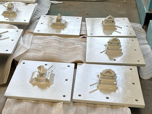 2000KN Ένταση και 500KN συμπίεση Χάλυβας βελονισμένα σε στρογγυλοκλειδώματα τύπου ISO φορτηγικών εμπορευματοκιβωτίων κλειδαριές ανθεκτικά