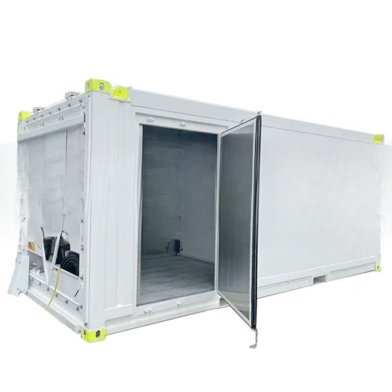 20ft DNV 2.7-1 Standard Διπλή θερμοκρασία Offshore Reefer Container Παγωμένο Φρέσκο 2 δωμάτια Κεντρικό κύκλωμα 3 φάση ανταγωνιστικό