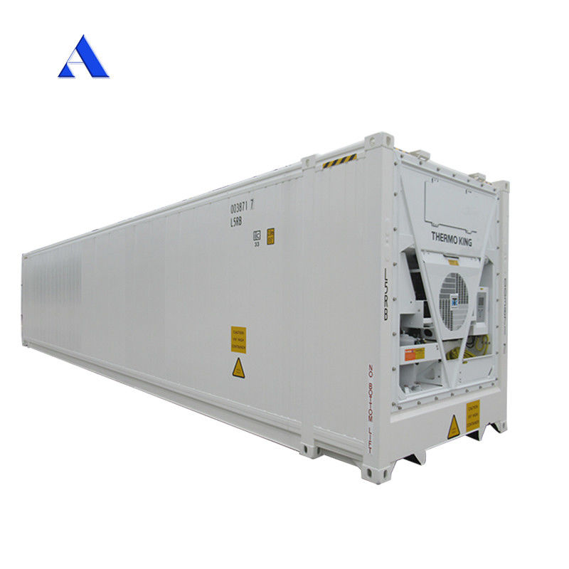 13114 x 2274 x 2554 mm Εσωτερικές διαστάσεις 45ft High Cube Thermo King ψυγείο ψυγείο Ψυχρό δωμάτιο με πιστοποιητικό BV