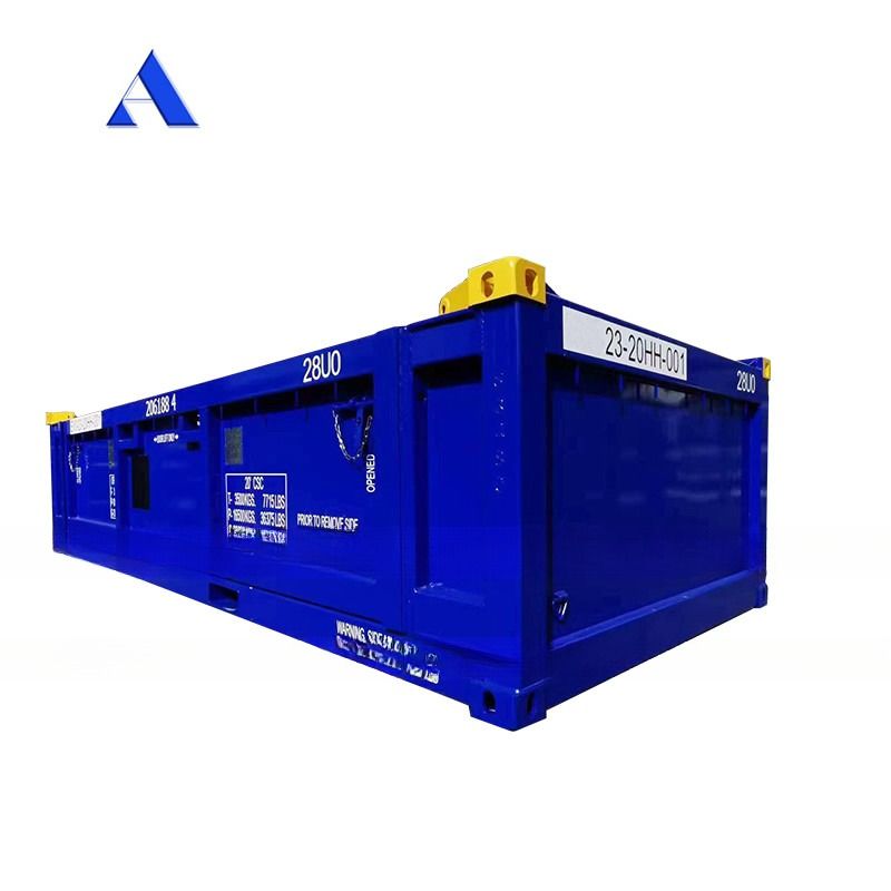20ft DNV2.7-1 Κοντέινερ μισού ύψους υπεράκτιων φορτίων με χωρητικότητα 14,00 cbm Πρότυπο σχεδιασμού ISO10855
