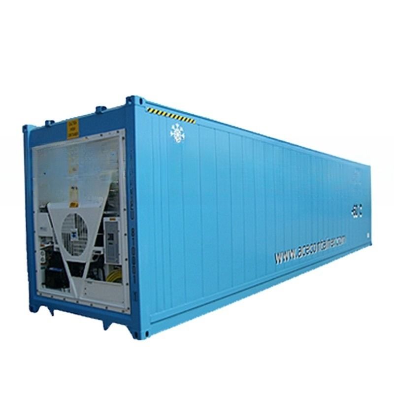 40ft Reefer βαθιά έκρηξη Feezer δοχεία Πολυουρεθάνιο μονωμένο Θερμο King ψυγείο για 60 βαθμούς Φρέσκια αποθήκευση τόνου