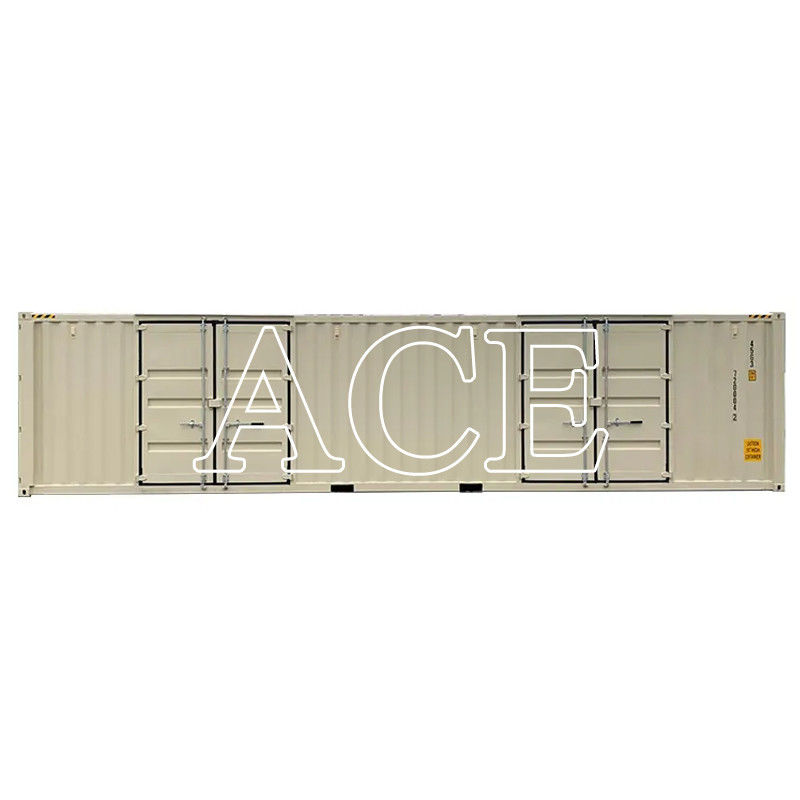 40ft High Cube Open Side Shipping Container με 12192 x 2438 x 2896 mm Εξωτερικές διαστάσεις και προσαρμόσιμα χαρακτηριστικά