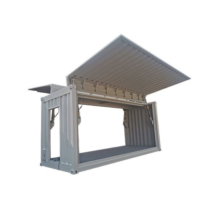 SPA-H Corten-A 20ft Ηλεκτρική υδραυλική πτέρυγα Flying άνοιγμα ξηρά εμπορευματικό κοντέινερ πλευρική πόρτα με πλευρική ανοικτή σχεδίαση